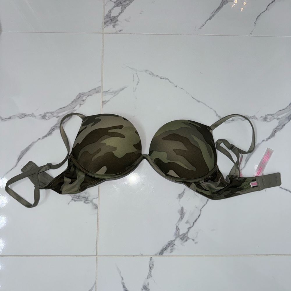 VS Pink Camo Bra!